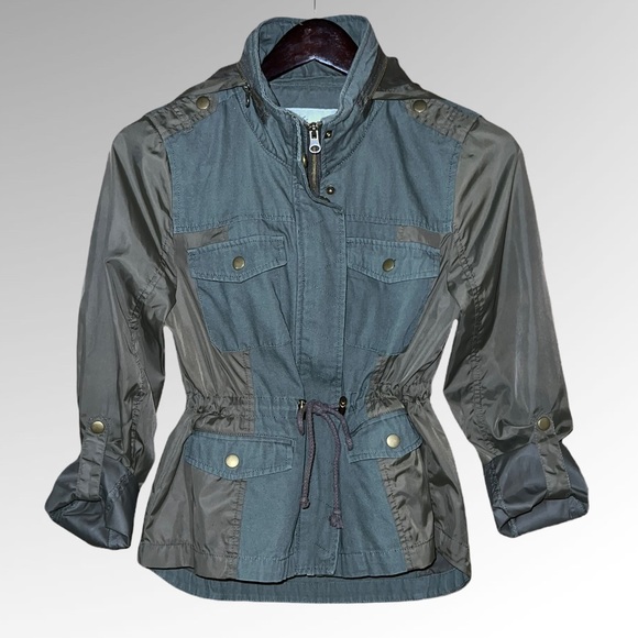 American Rag Olive Green Military Utility Jacket - Picture 11 of 16